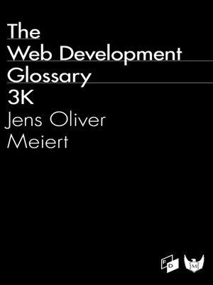 cover image of The Web Development Glossary 3K